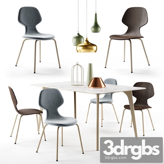 Pode. chiba chair, hux table, tonincasa lamps and decor - thumbnail 1