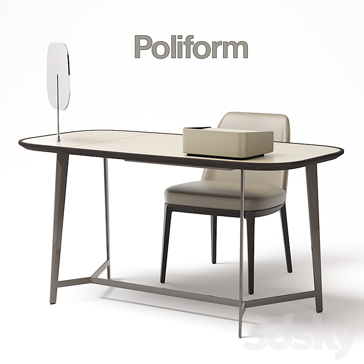 Poliform Mathieu Set 3DS Max - thumbnail 1