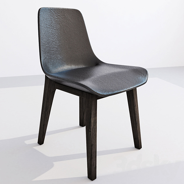 Poliform table HOWARD. chairs VENTURA s16. s17 3DSMax File - thumbnail 3