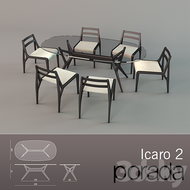 Porada. Icaro 2 3DSMax File - thumbnail 1