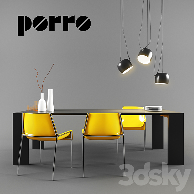 Porro Set 01 3DSMax File - thumbnail 1