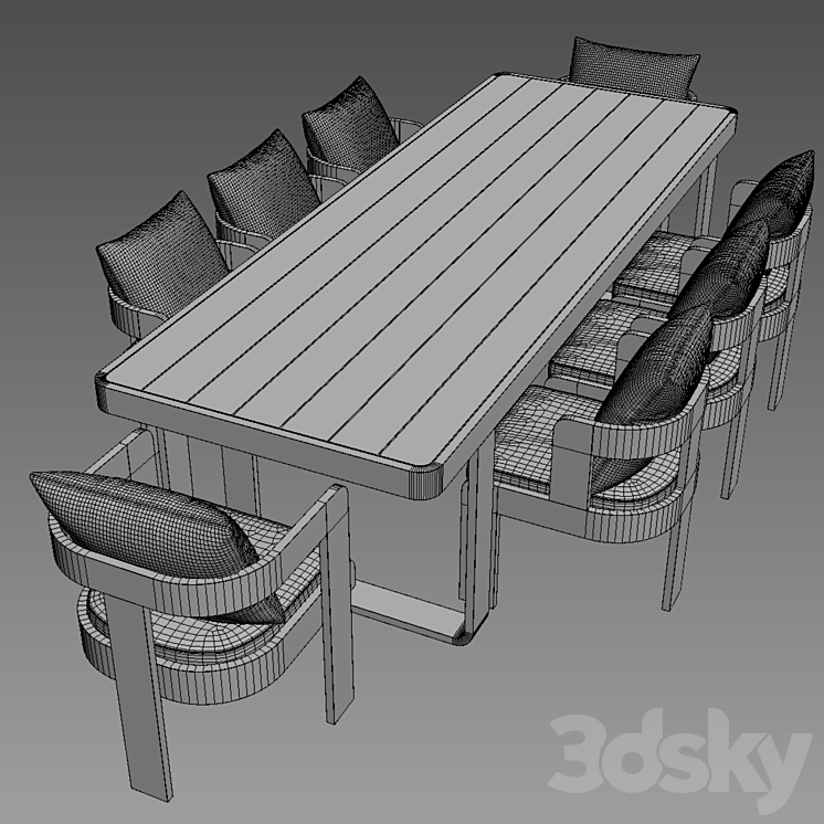 PRADO 3DS Max Model - thumbnail 2