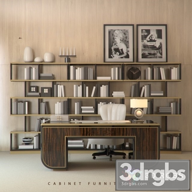 Pregno Office Home 3dsmax Download - thumbnail 1