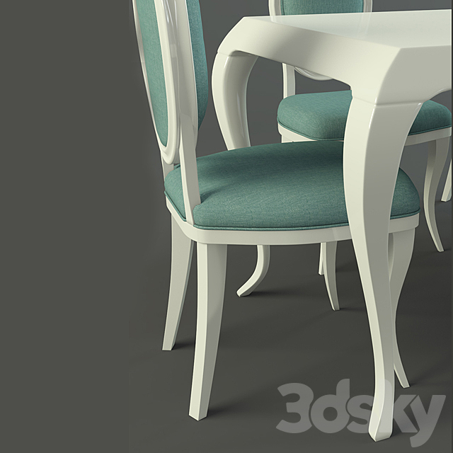 PRO Avant-Garde Dining Table 3DSMax File - thumbnail 2