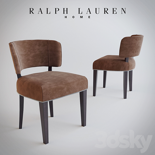 RALPH LAUREN HOME – CLIFF HOUSE DINING TABLE _ CHAIR 3DSMax File - thumbnail 2