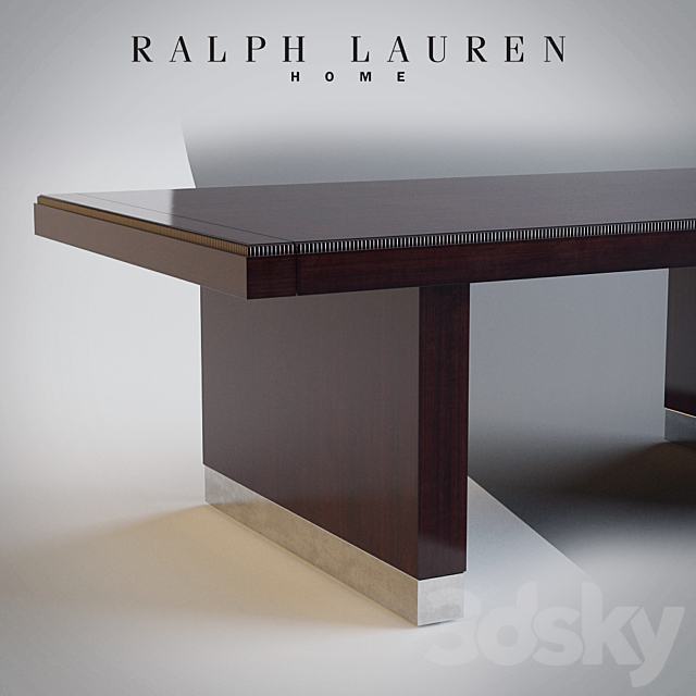 RALPH LAUREN HOME – CLIFF HOUSE DINING TABLE _ CHAIR 3DSMax File - thumbnail 3