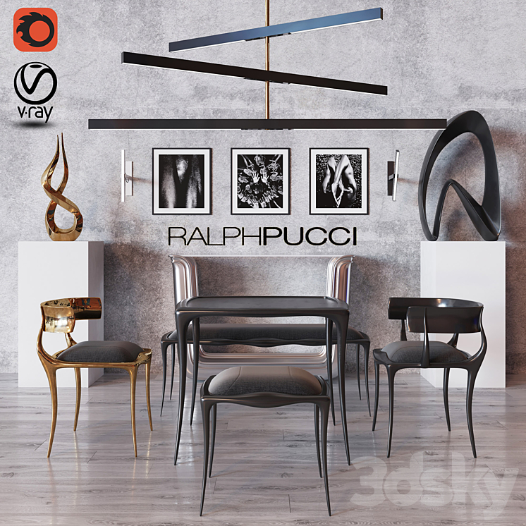 Ralph Pucci set 3DS Max - thumbnail 1