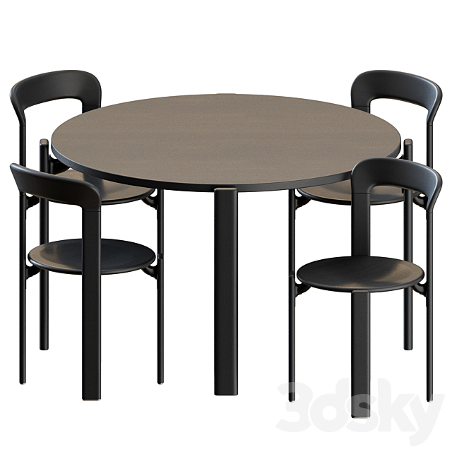 Rey Dinning Set by Hay 3DSMax File - thumbnail 5