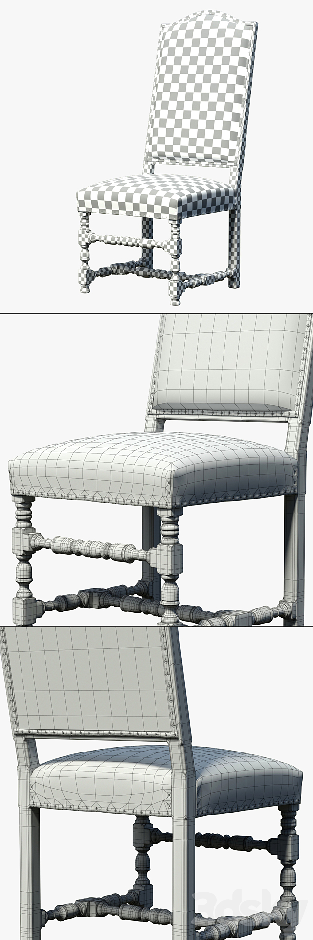 RH _ Dining set 3DSMax File - thumbnail 3