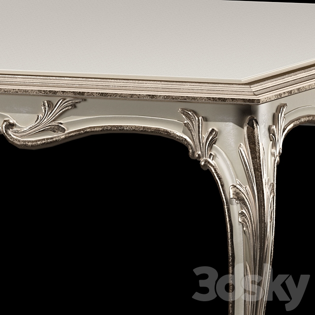 roberto giovannini dining table and chair ART 1341KPP and ART 193 3DSMax File - thumbnail 3