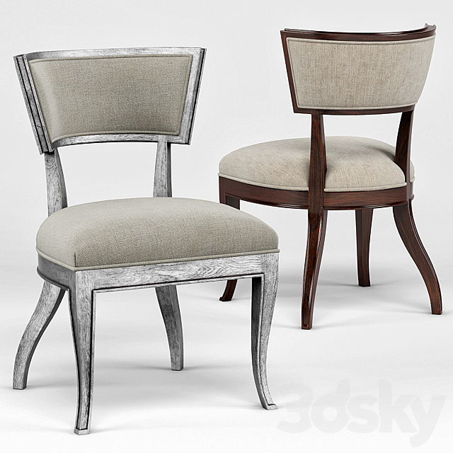 Sabrina Round Dining Table Sadowa Dining Chair 3DS Max Model - thumbnail 2