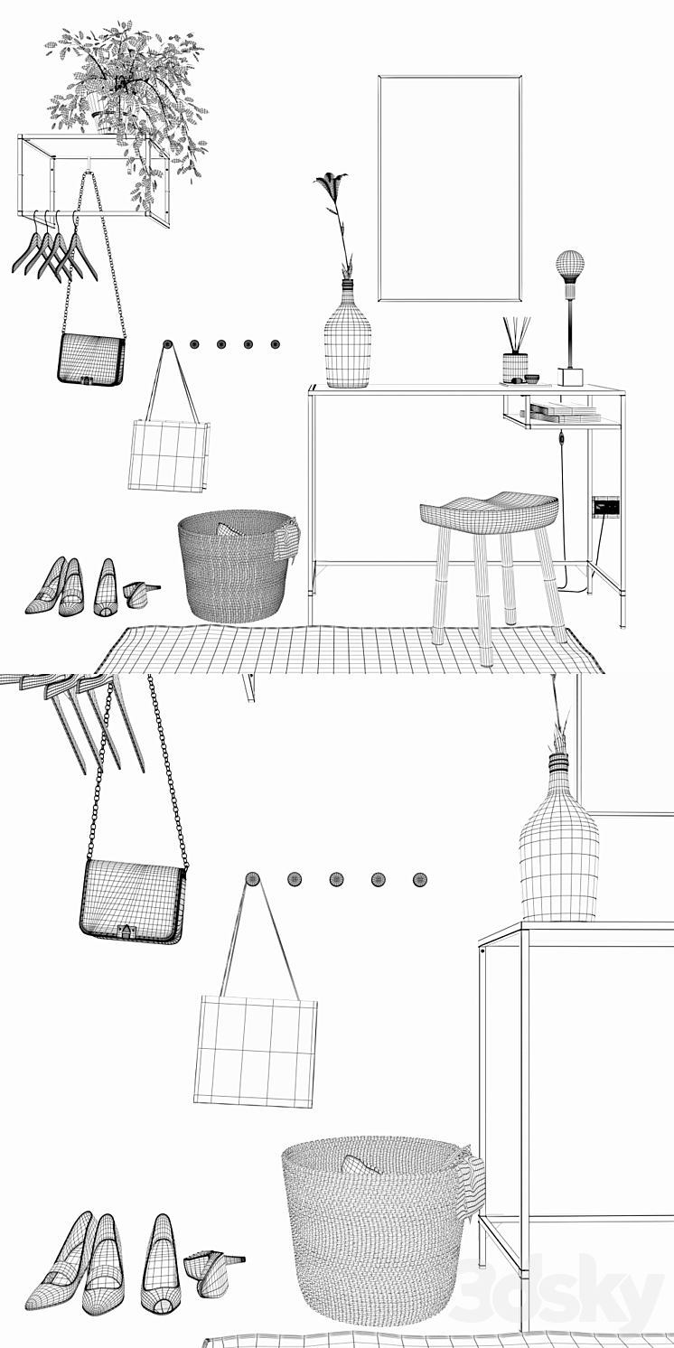 Scandinavian-set 3DS Max - thumbnail 2