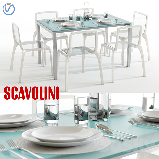 Scavolini Axel and Miss You 3DSMax File - thumbnail 1