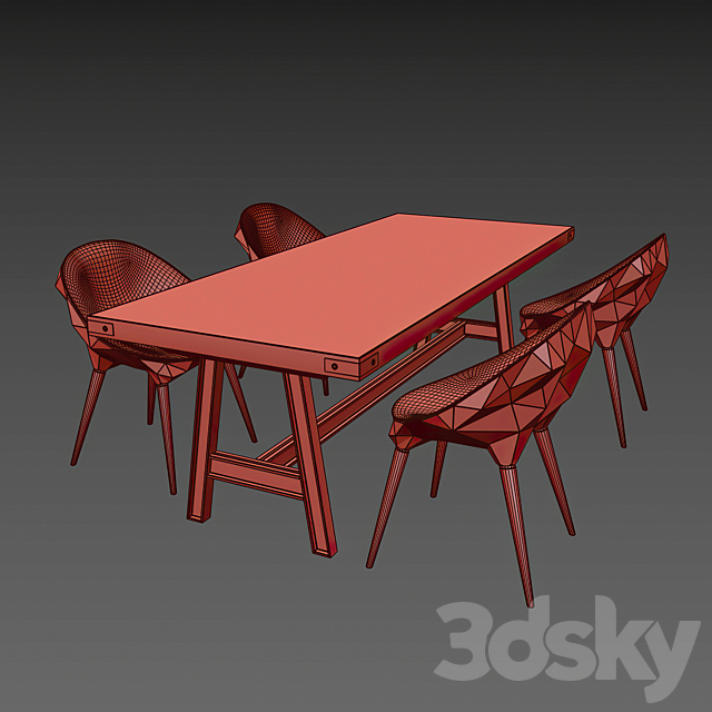 Scavolini Diesel Misfit & Rock 3DSMax File - thumbnail 4