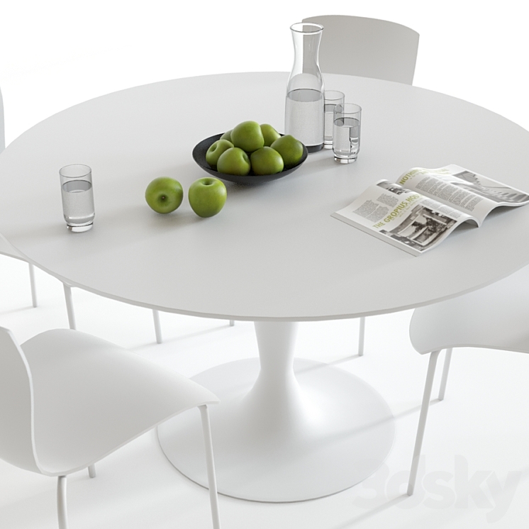 Scavolini Nomo and Chatty 3DS Max - thumbnail 2