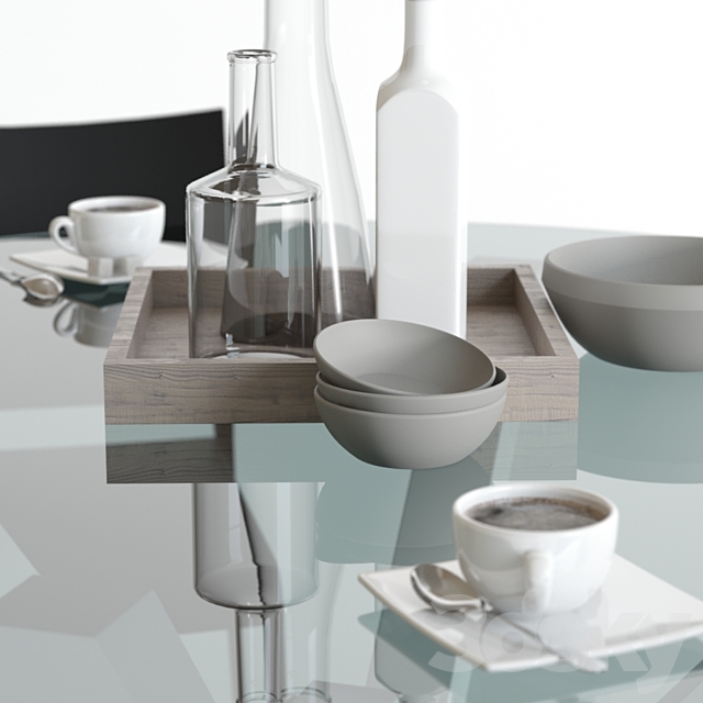 Scavolini Shangai and Mya 3DS Max Model - thumbnail 2