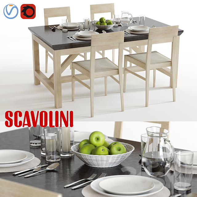 scavolini social floating and happening 3ds Max - thumbnail 1