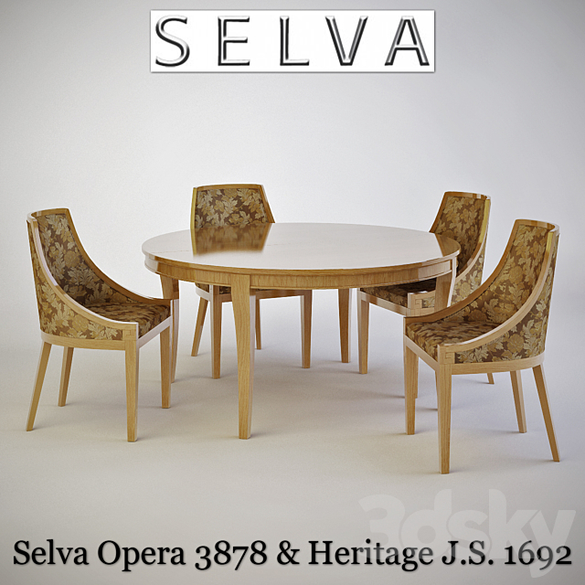 Selva Opera 3878 & Selva Heritage JS 1692 3DSMax File - thumbnail 1