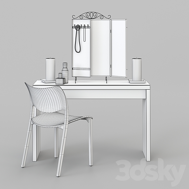 Set IKEA 3DS Max Model - thumbnail 3