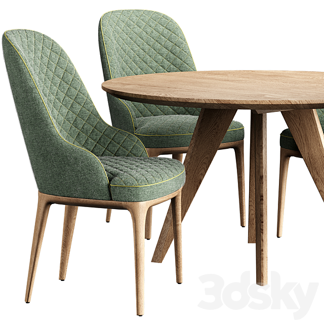 Sfer Table ROB Chair 3DSMax File - thumbnail 3