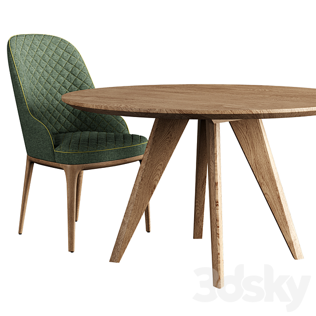 Sfer Table ROB Chair 3DSMax File - thumbnail 4