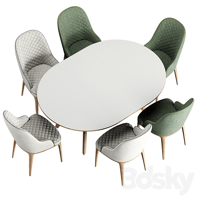 Sfer Table ROB Chair 3DSMax File - thumbnail 5