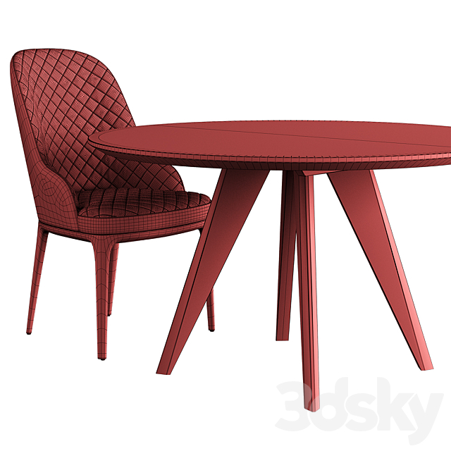 Sfer Table ROB Chair 3DSMax File - thumbnail 6