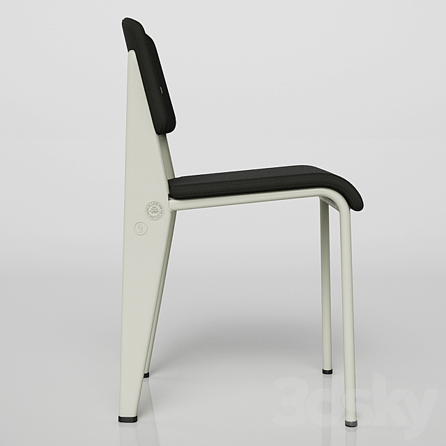 STANDARD SR CHAIR – PROUVÉ RAW 3DSMax File - thumbnail 2