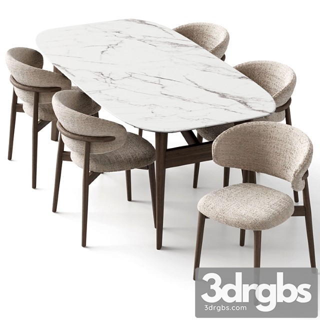 Stul Oleandro I Stol Abrey Ot Calligaris 1 3dsmax Download - thumbnail 1