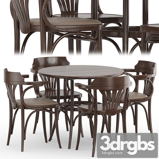 Table 252 armchair 25 2 3dsmax Download - thumbnail 1