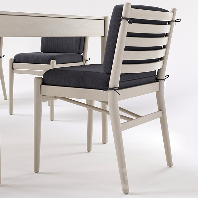 Table and chair. Article Lagora 3DSMax File - thumbnail 2