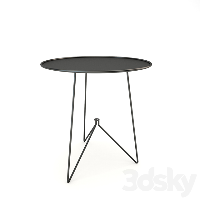 Table and Chair Set 3DSMax File - thumbnail 2