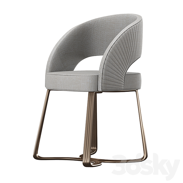 table chair modern 3DSMax File - thumbnail 2