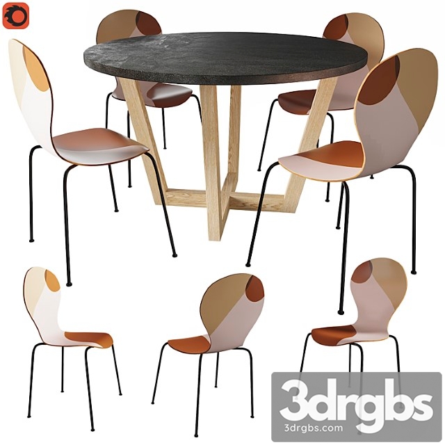 Table jacob am.pm chair bonna la redoute - thumbnail 1