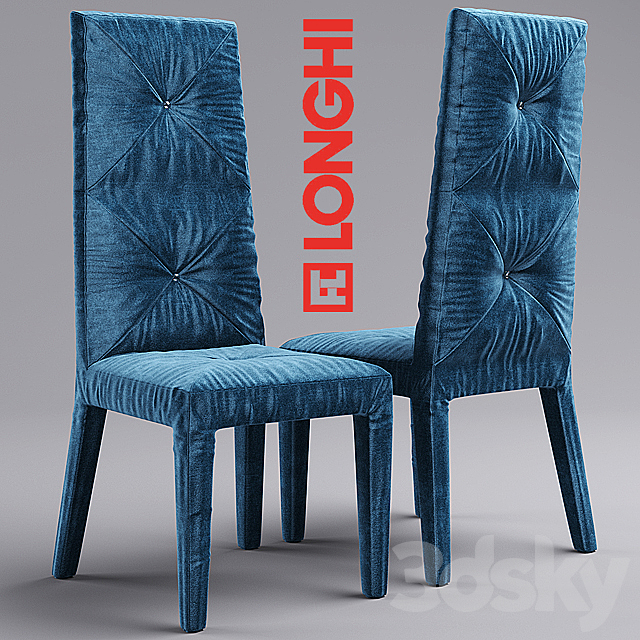 table longhi Rim chair longhi Must table longhi karl 3DS Max Model - thumbnail 2