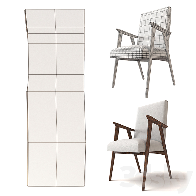 Table of slab 3DSMax File - thumbnail 3