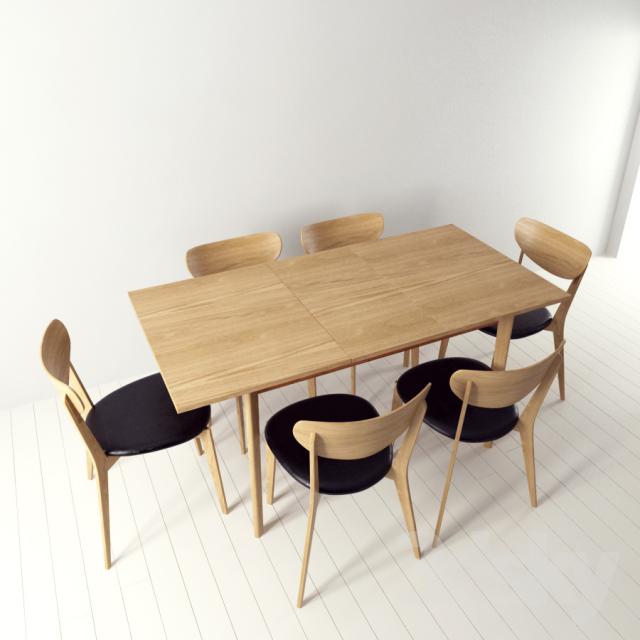 table set 3DS Max - thumbnail 3