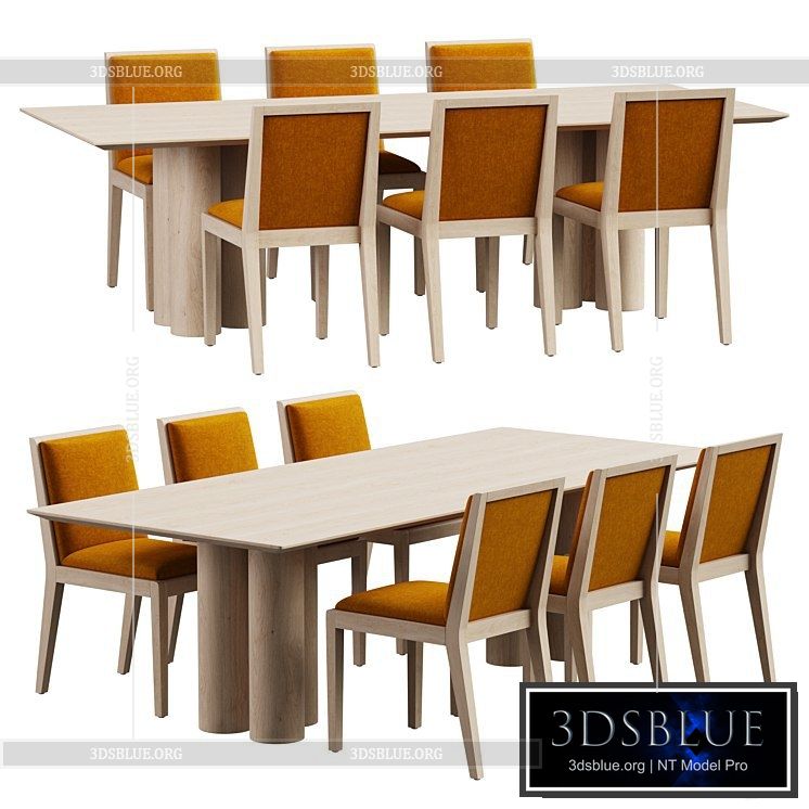 The Ready dining table 3DS Max - thumbnail 3