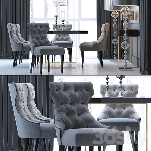 The Sofa & Chair Company Set 3DSMax File - thumbnail 2