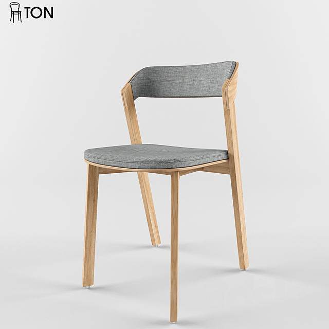 Ton Merano chair + Table stelvio 3DSMax File - thumbnail 2