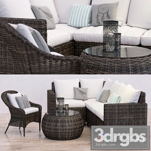 Torrey Sectional Set 3dsmax Download - thumbnail 1