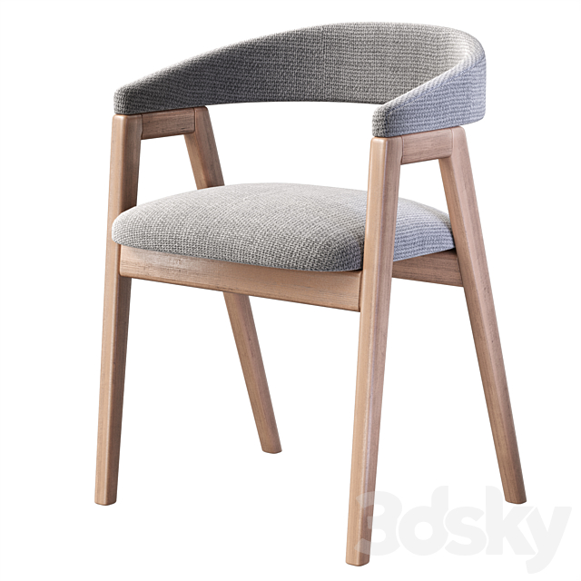 Trevor chair and Audrey table from Divan.ru 3ds Max - thumbnail 2