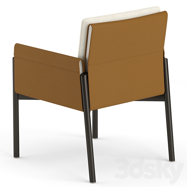 Turri Zenit chair and table 3DSMax File - thumbnail 3