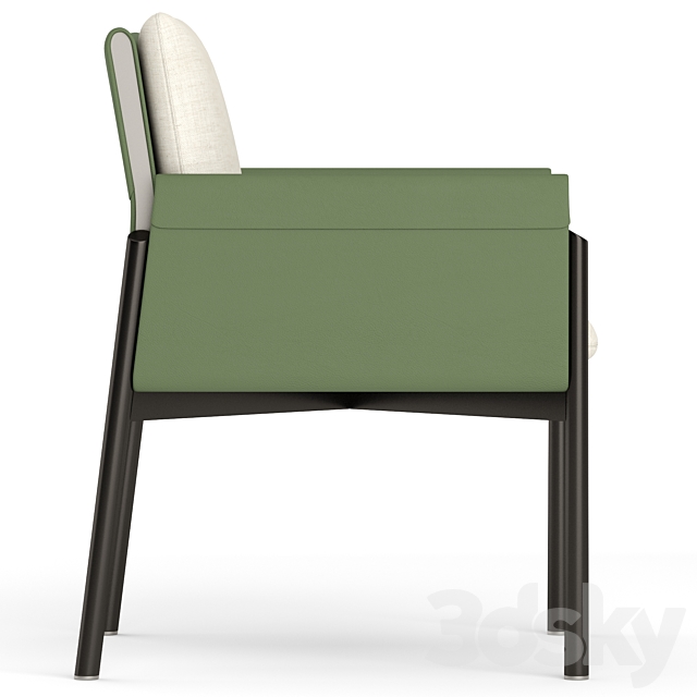 Turri Zenit chair and table 3DSMax File - thumbnail 4