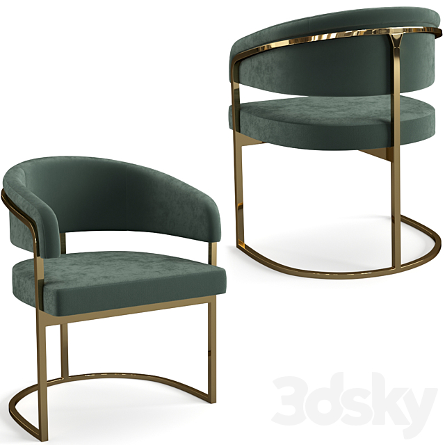 Visionnaire dining set 3DSMax File - thumbnail 6