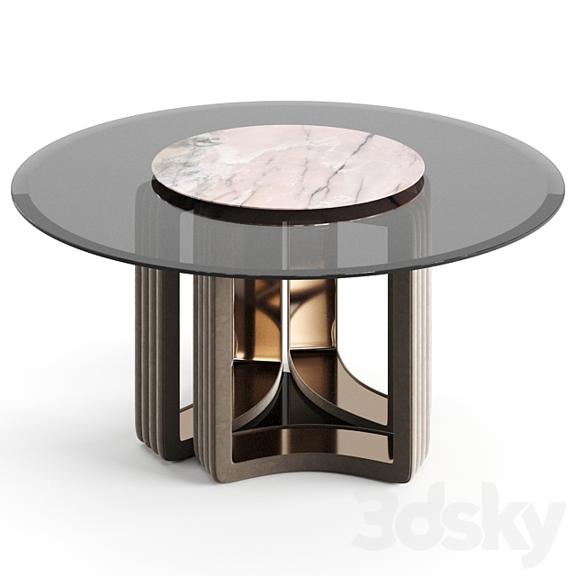 Visionnaire Dining Set Kylo 3DSMax File - thumbnail 4