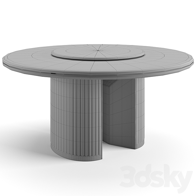 Visionnaire dinner set 3DS Max Model - thumbnail 5