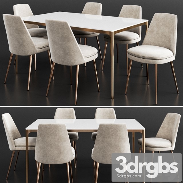 West elm dinning set 24 - thumbnail 1