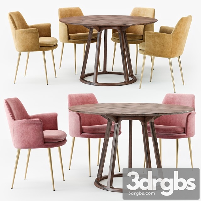 West elm finley dining set - thumbnail 1