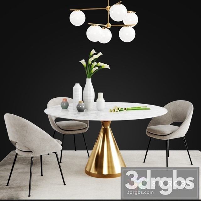 West Elm Set 12 3dsmax Download - thumbnail 1